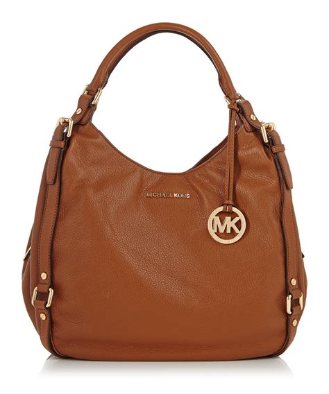 michael kors tan leather handbag|michael kors top handle handbags.